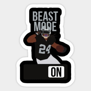 Marshawn Lynch - Beast Mode Sticker